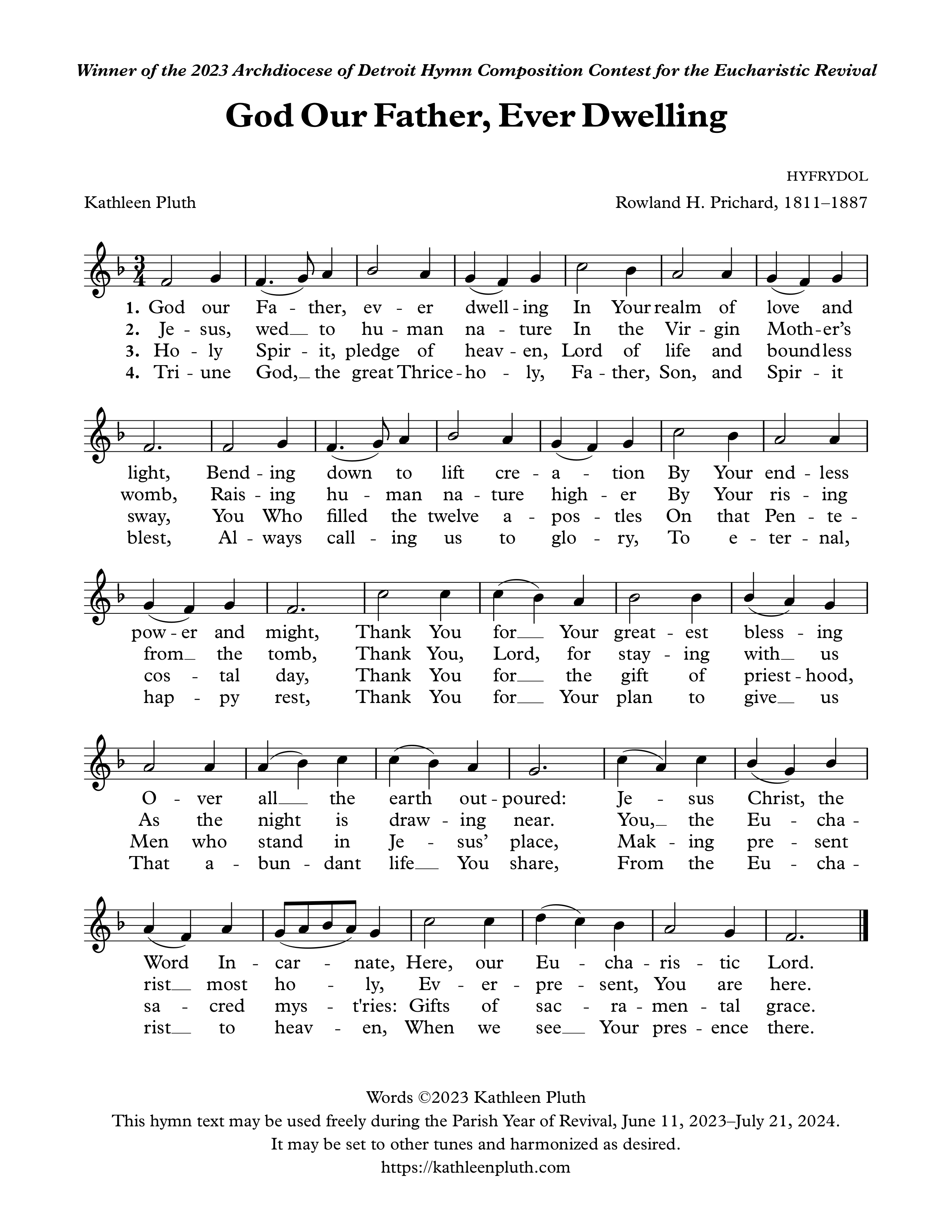 Hymn of the Month Archives - Mother of Mercy Catholic Hymns